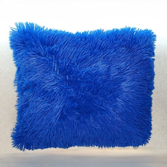 Furry Back Spiderman Themed Throw Pillow - Picture 2 of 5